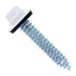 #17 x 1-1/2" Tapping Steelbinder Metal Roofing Screw - Bright White - Pkg 250