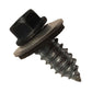 #17 x 34 inch Tapping Steelbinder Metal Roofing Screw Black Pkg 250