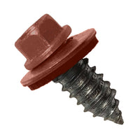 #17 x 34 inch Tapping Steelbinder Metal Roofing Screw Copper Pkg 250