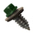 #17 x 34 inch Tapping Steelbinder Metal Roofing Screw Forest Green Pkg 250
