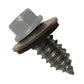 #17 x 34 inch Tapping Steelbinder Metal Roofing Screw Light Gray Pkg 250