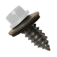 #17 x 3/4" Tapping Steelbinder Metal Roofing Screw - Polar White - Pkg 250