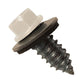 #17 x 34 inch Tapping Steelbinder Metal Roofing Screw Light Stone Pkg 250