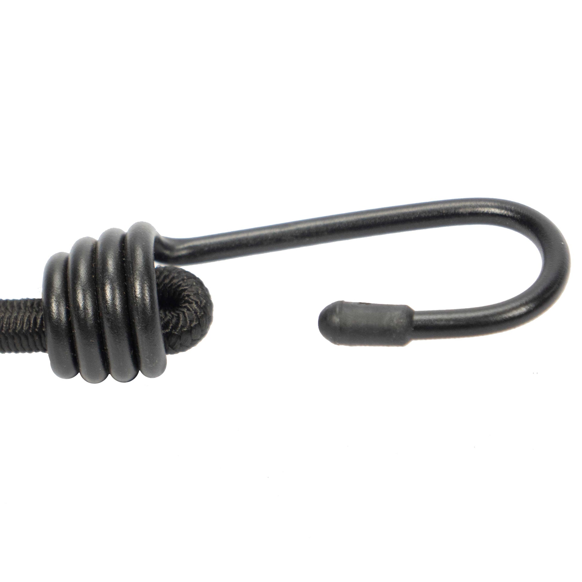 14 inch x 12 inch Black Bungee Cords (bundle of 25) 6mm image 1 of 8 image 2 of 8 image 3 of 8