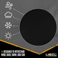18 oz PVC Coated Polyester Tarp Roll - Black