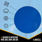 18 oz PVC Coated Polyester Tarp Roll - Blue