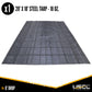 18 oz. 3 Piece Lumber Tarp - 20' x 18' (6' Drop) for all 3 pieces - Black