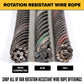 1/2" shop rotation resistant wire rope