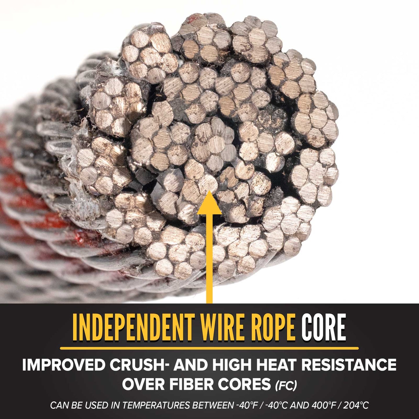 5/8" 19x7 Rotation-Resistant Wire Rope - EIPS IWRC | 5,000' Coil