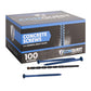 3/16" x 3-3/4" Conquest T-25 Flat Head Concrete Screw, Pkg 100