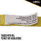 1" x 15' Ratchet Strap w/ S-Hook | 4 pack