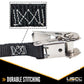 1" x 15' Black Endless Stainless Steel Thumb Ratchet