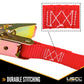 1" x 20' Red Endless Ratchet Strap