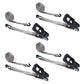 1" x 20' Rubber Coated Ratchet Strap w/ Vinyl Coated Wire Hooks | 4-Pack