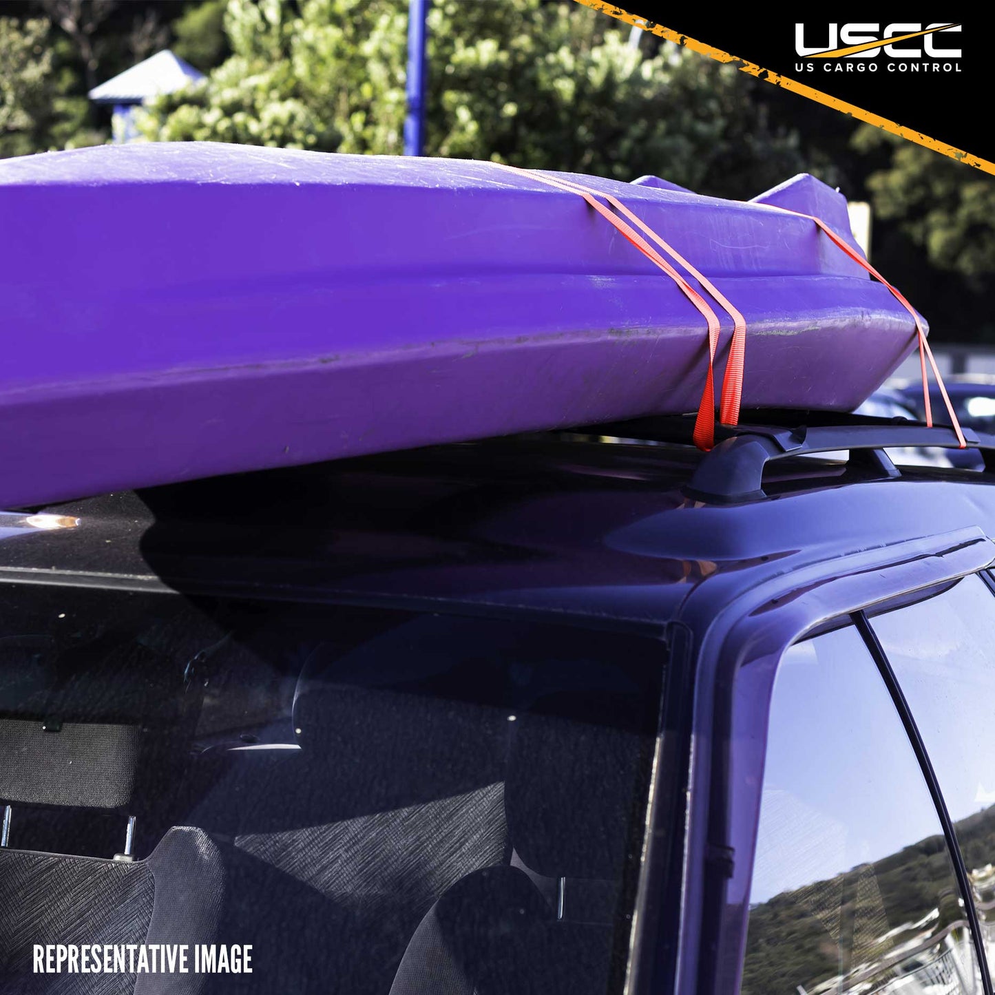 1" x 20' Ratchet Strap w/ Vinyl Coated Wire Hooks | 10-Pack