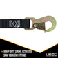 1" x 6' Ratchet Strap w/ Flat Snap Hooks | 1120-Pack (Pallet)