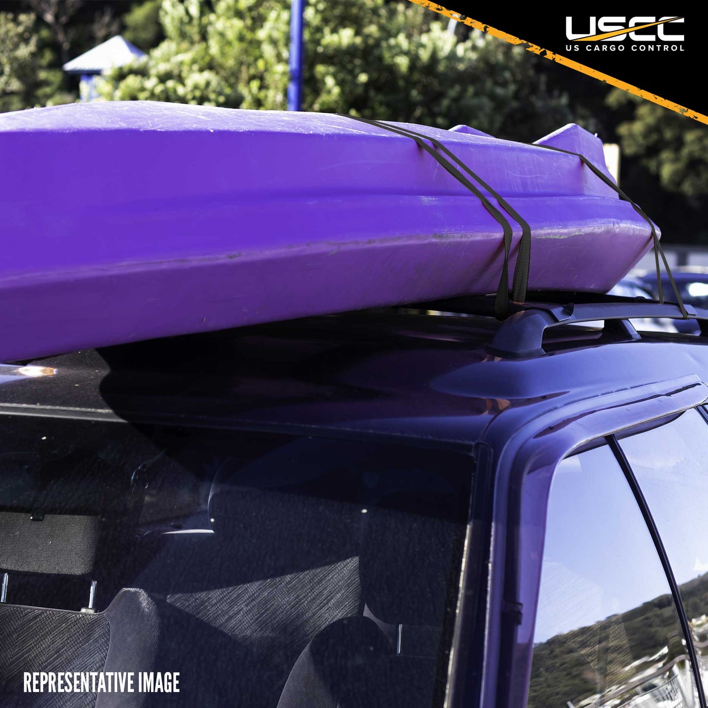 1" x 6' Retractable Ratchet Strap w/ Vinyl Coated S-Hooks and Push Button Release | 2-Pack