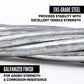 5/8" EHS grade guy wire provides extra strength and stability