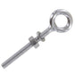1/4" x  2-3/8 Stainless Steel Type 316 Welded Eye Bolt