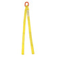 2"x5' (1 ply) Double Leg Nylon Sling w/ Master Link & Sewn Loop