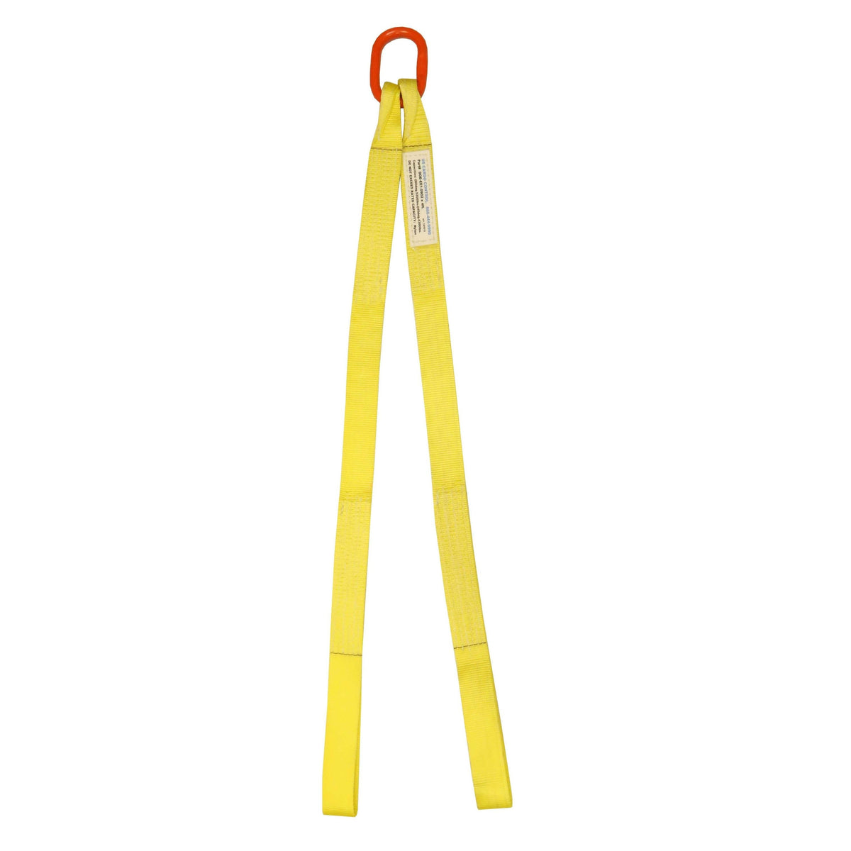 2"x3' (2 ply) Double Leg Nylon Sling w/ Master Link & Sewn Loop