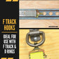 2" x 12' Yellow Cam Buckle Strap with Plate Trailer F-Hooks