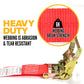 2" x 10' Endless Ratchet Strap | Red