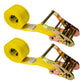 2" x 10' Endless Ratchet Strap | Yellow | 2-Pack