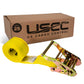 2" x 20' Endless Ratchet Strap | Yellow | 25-Pack