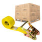 2" x 20' Heavy-Duty Endless Ratchet Strap | Yellow | 400-Pack (Pallet)