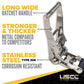 2" x 15' Endless Stainless Steel Ratchet Strap | Black | 4-Pack