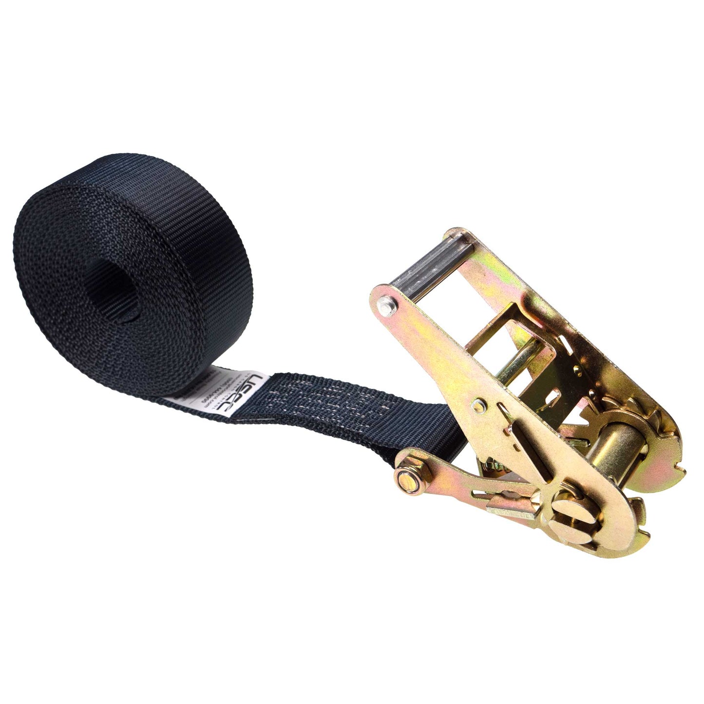 2" x 10' Heavy-Duty Endless Ratchet Strap | Black