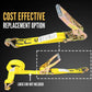 2" x 11" Replacement Ratchet Strap Fixed End - Ratchet / Wire Hook | Yellow | 720-Pack (Pallet)
