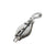 Snatch Block w/ Hook & Brass Bushing - 304 Stainless Steel 1/2