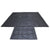 20' x 18' Heavy Duty Lumber Tarp | 6' Drop & Flap - 18 oz. Black Tarp