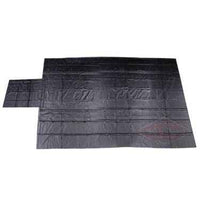 Lumber Tarp - 20' x 28' (6' Drop & Flap) - 14 oz./18 oz. Combo Black Tarp