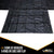 Lumber Tarp - 20' x 28' (6' Drop & Flap) - 14 oz./18 oz. Combo Black Tarp