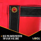 Lumber Tarp - 20' x 28' (6' Drop & Flap) - 14 oz./18 oz. Combo Red Tarp