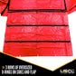 Lumber Tarp - 20' x 28' (6' Drop & Flap) - 14 oz./18 oz. Combo Red Tarp