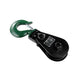 8 Ton Snatch Block w/ Hook (3/4" wire x 12" sheave)