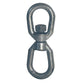 Galvanized Eye & Eye Swivel - Carbon Steel - 1/4"