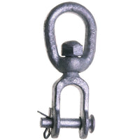 Galvanized Jaw & Eye Swivel - Carbon Steel - 5/16"