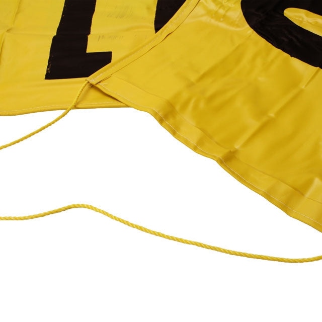 84" x 18" Oversize/Wide Load Vinyl Sign w/ Rope Ties