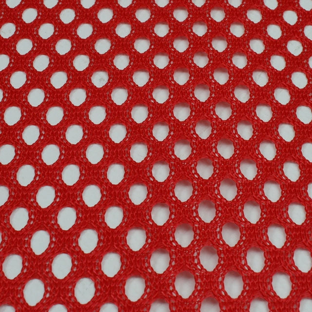 Red Jersey Mesh Safety Flag w/ 32" Dowel: 18" x  18"- DOT Compliant