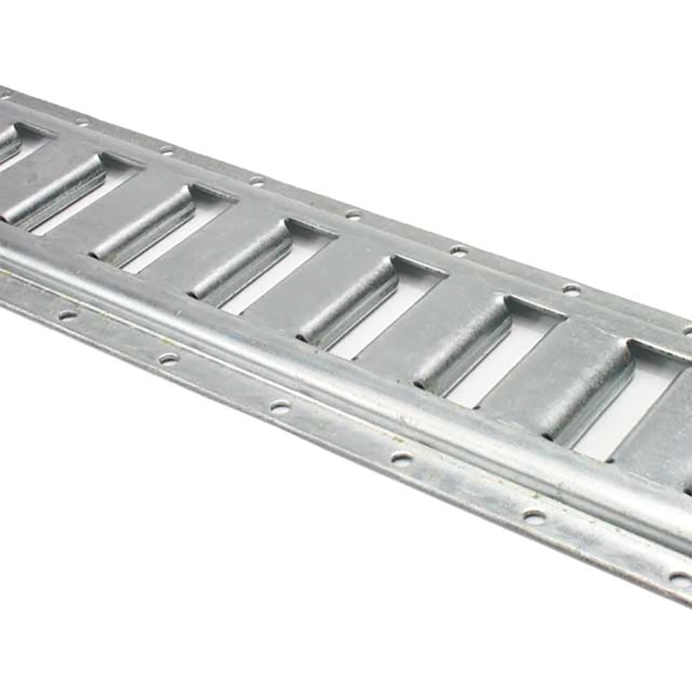 Galvanized 10' Horizontal E Track