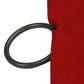 Red Safety Flag w/ Wire Rod: Poly/Cotton 18" x 18"