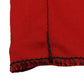 Red Safety Flag w/ Wire Rod: Poly/Cotton 18" x 18"