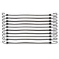 1/2" x 36" Black Bungee Cords (bundle of 10) - 12mm - image 3