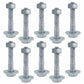 #14 E-Track Fastener Pack 1-1/2" Hex Bolt, Nut & Washer (10 pk)