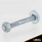 #14 E-Track Fastener Pack 2" Hex Bolt, Nut & Washer (10 pk)